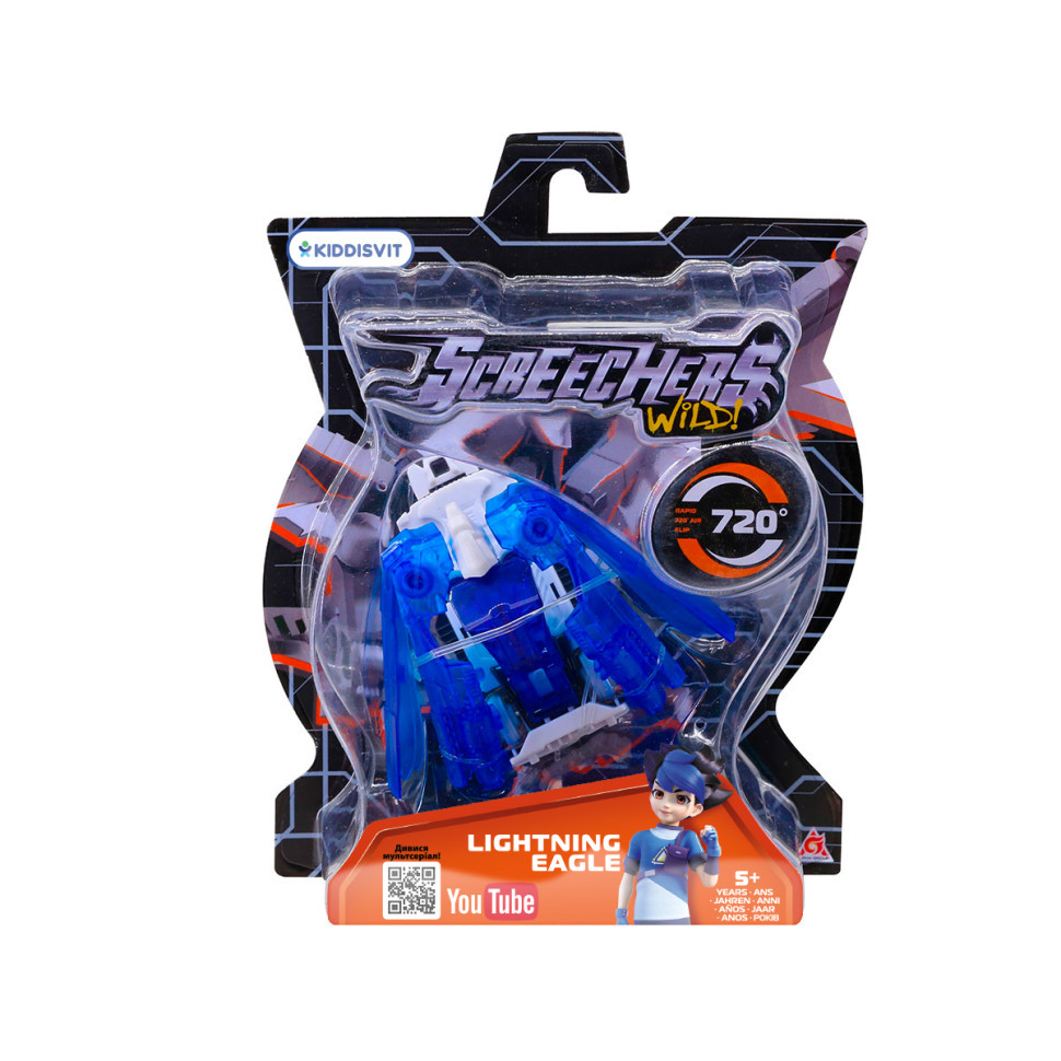 Машинка-трансформер Лайтнинг Игл Screechers Wild! EU685003 Винница - изображение 1