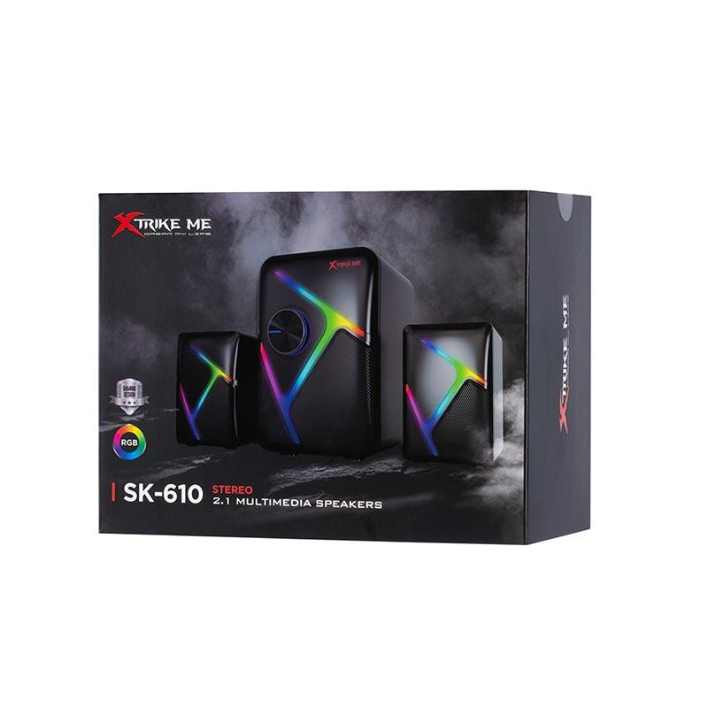 Колонки комп&apos;ютерні XTRIKE ME Gaming Speaker SK-610 RGB, чорні Винница - изображение 5