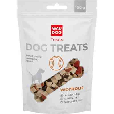 Лакомство для собак WAUDOG Treats Цветные куриные суши 100 г (4457) Винница