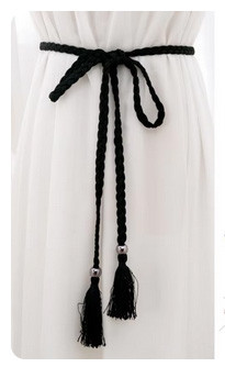 Пояс женский к платью черный Киев - изображение 1