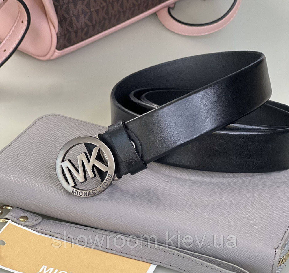 Женский кожаный ремень (5871) grey Киев - изображение 1