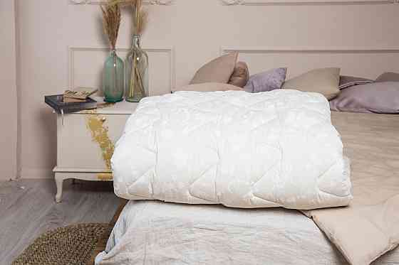 Ecotton Ковдра Novita двоспальна 172х205 см шерстяна стьогана бязь бежевий 20-0256 Ivory paste Коломия