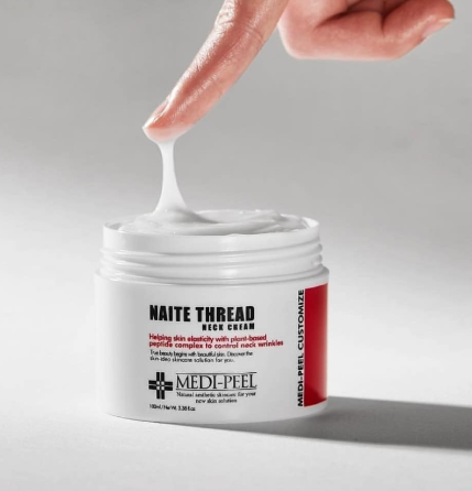 Підтягуючий крем для шиї з пептидним комплексом Naite Thread Neck Cream Medi-Peel 100 мл Київ