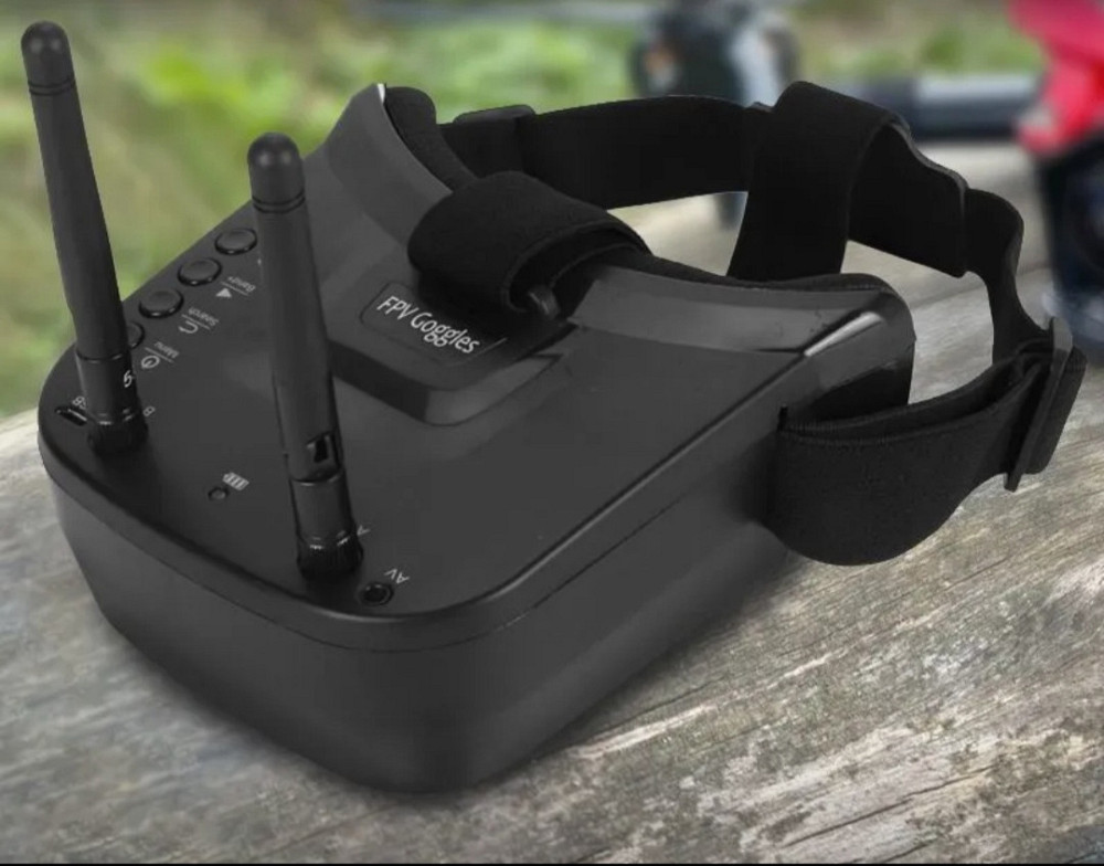 FPV очки VR009 для квадрокоптера, видеошлем для полетов от первого лица, приемник аналогового видеосигнала Киев - изображение 6