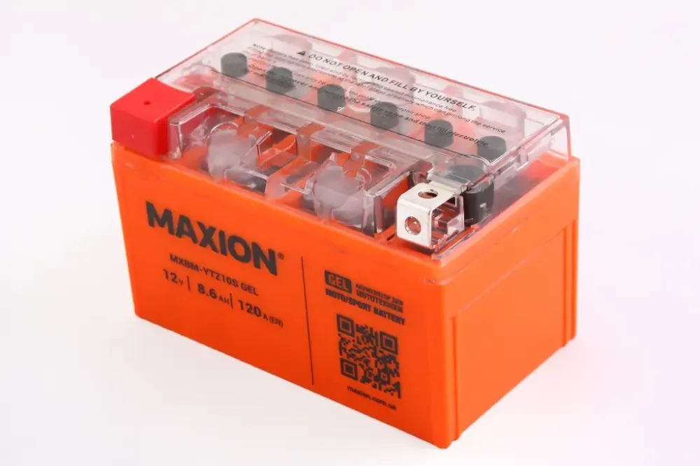 Аккум. батарея Мото 12В 8.6 Ач «Maxion» гелевий Вінниця - фото 1