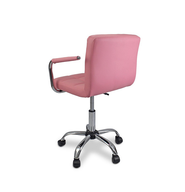 Барний стілець Hoker Just Sit ASTANA PLUS регульований стільчик крісло для кухні, барної стійки Рожевий Київ - фото 4