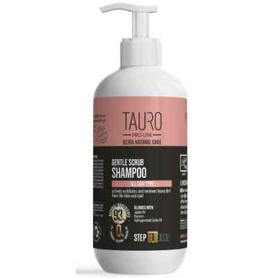 Шампунь для тварин Tauro Pro Line Ultra Natural Care Gentle Scrub 400 мл (TPL63598) Вінниця