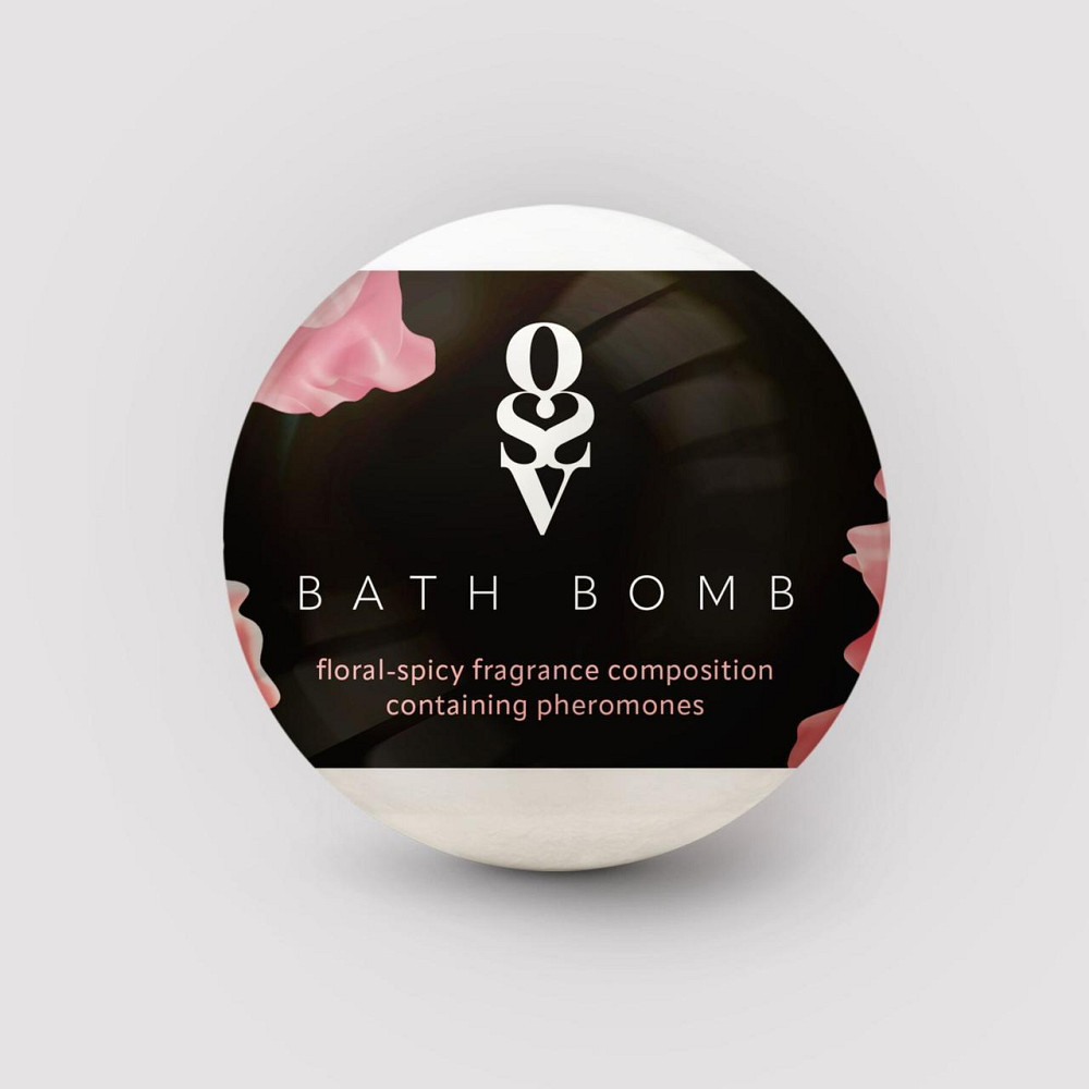 Бомбочка для ванны с феромонами Obsessive Bath bomb Floral - Spicy (100 г) Sex Aura Киев - изображение 2