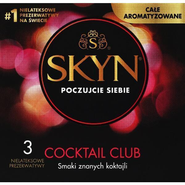 Презервативы SKYN Cocktail Club (3шт.) Sex Aura Киев - изображение 1