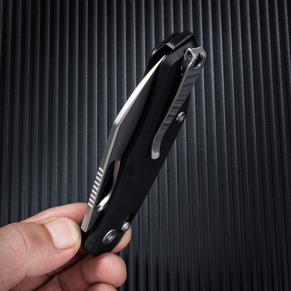 Ніж складаний SRM Cub 261M-GB, чорний Київ - фото 9