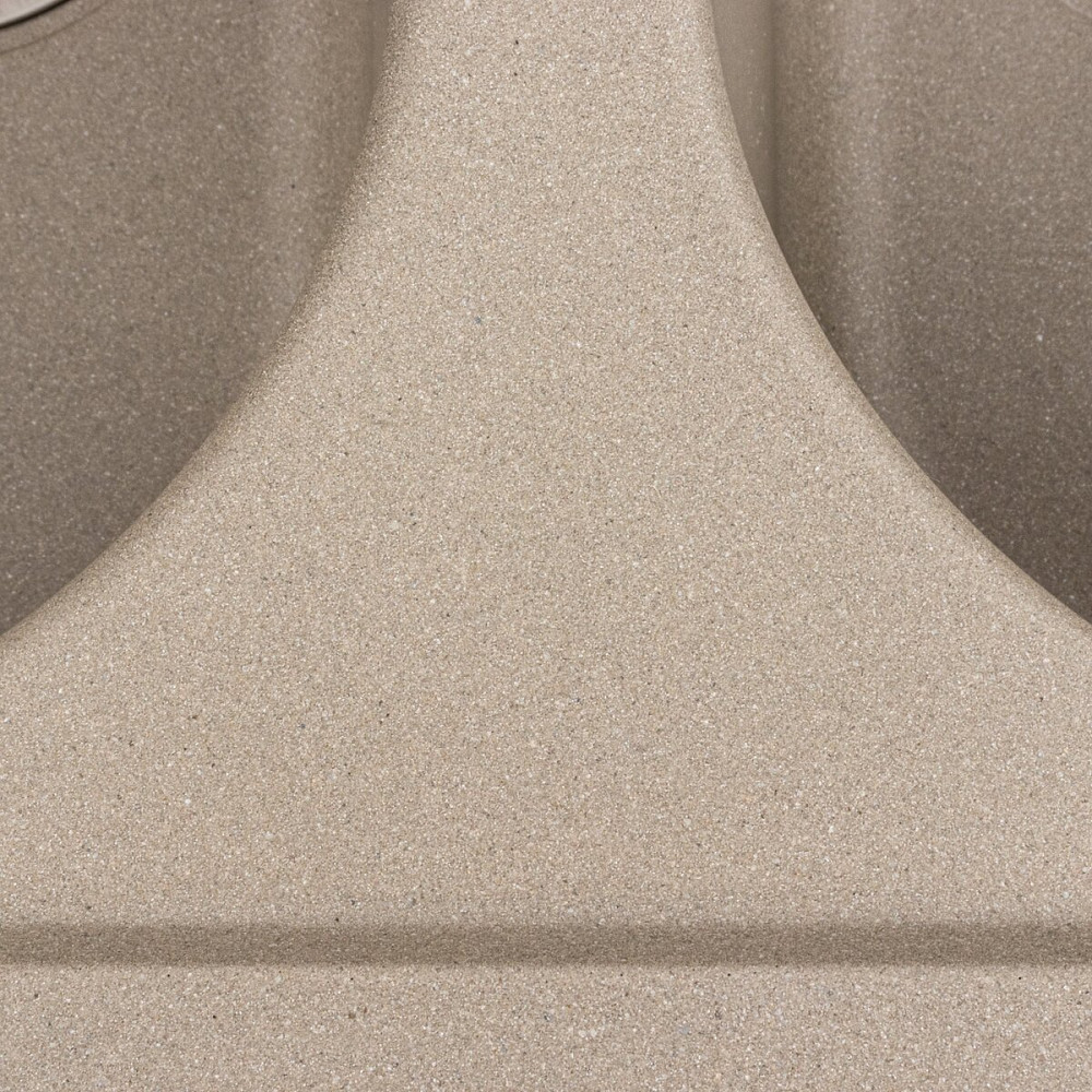 Гранітна мийка для кухні Platinum 7950 Equatoria матовий Титан Коломия - фото 8