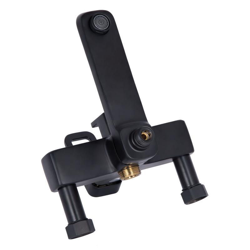 Душевая система с изливом Lidz Wawel 1030 на три потребителя (k35) LDWAW1030BLA45396 Black черная Киев - изображение 10