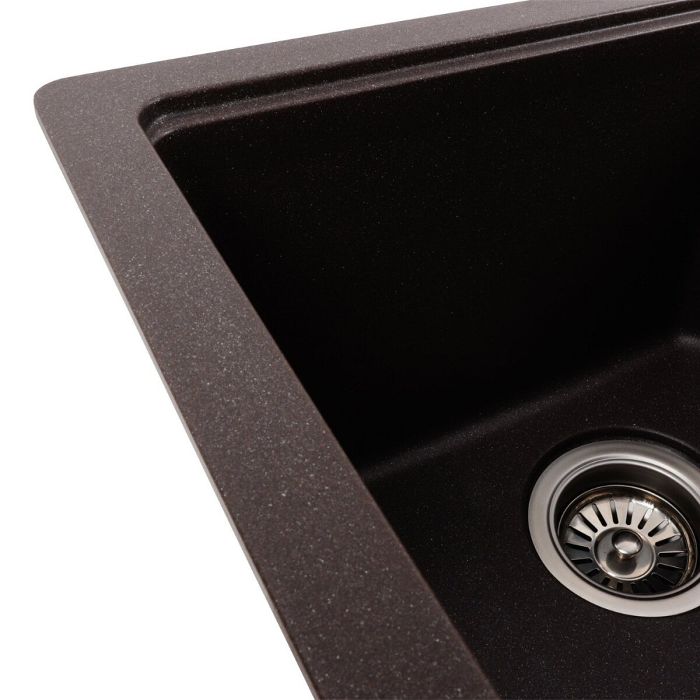 Гранітна мийка для кухні Platinum 7850 HARMONY матовий Гренадін Коломыя - изображение 5