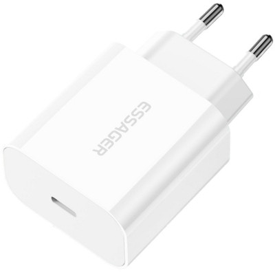 Зарядное устройство Essager USB-C PD20W white (ECTC-FJB02-P) Винница - изображение 1