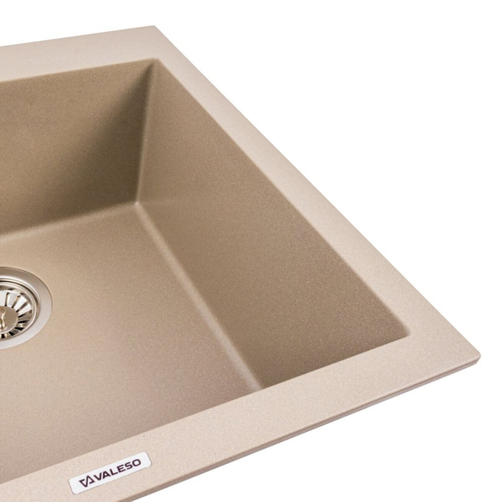 VALESO Гранітна мийка VALESO GALAX 5050 матова Титан Киев - изображение 3
