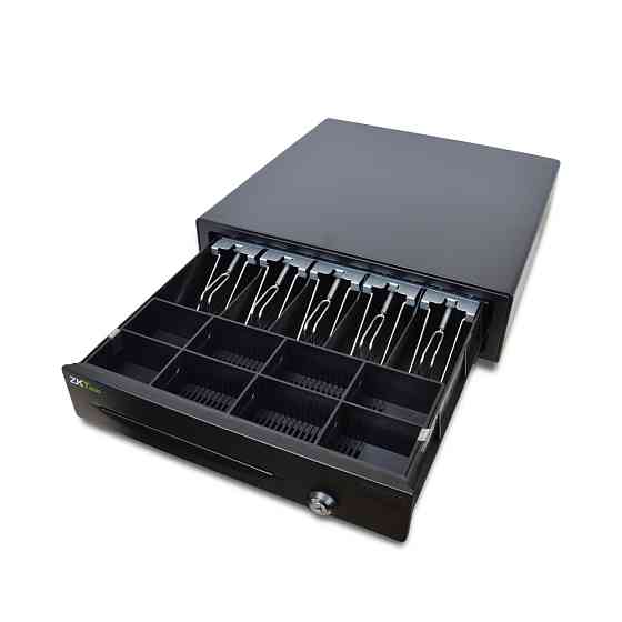 Грошова скринька ZKTeco ZKC0508, 5 відсіків для купюр, 8 для монет і 1 для чеків Киев