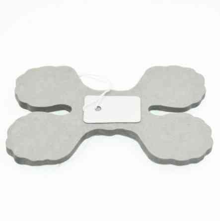 Гирлянда растяжка бумажная 3 м 16 на 11 см серый Киев