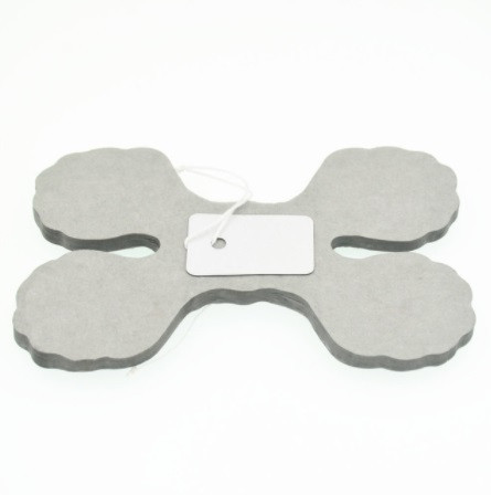 Гирлянда растяжка бумажная 3 м 16 на 11 см серый Киев - изображение 2