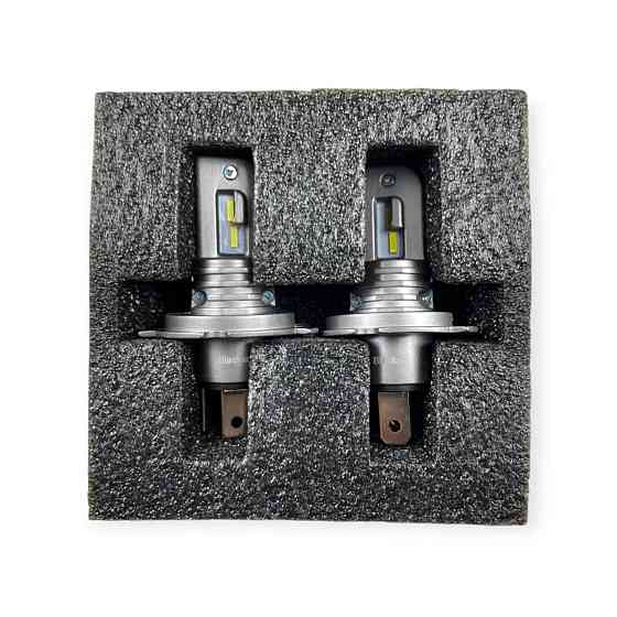 Автолампа H4 12V-24V G9 5500K 60W 12000L LED радіатор Мукачево