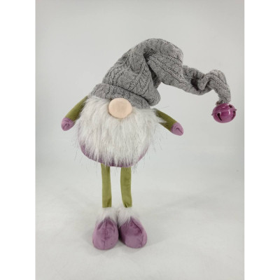 Новогодняя фигурка Novogod`ko Гном с колокольчиком на колпаке, 65 см (974628) Винница - изображение 1