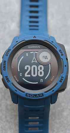 Смарт-Часи Garmin Instinct Solar Blue Київ
