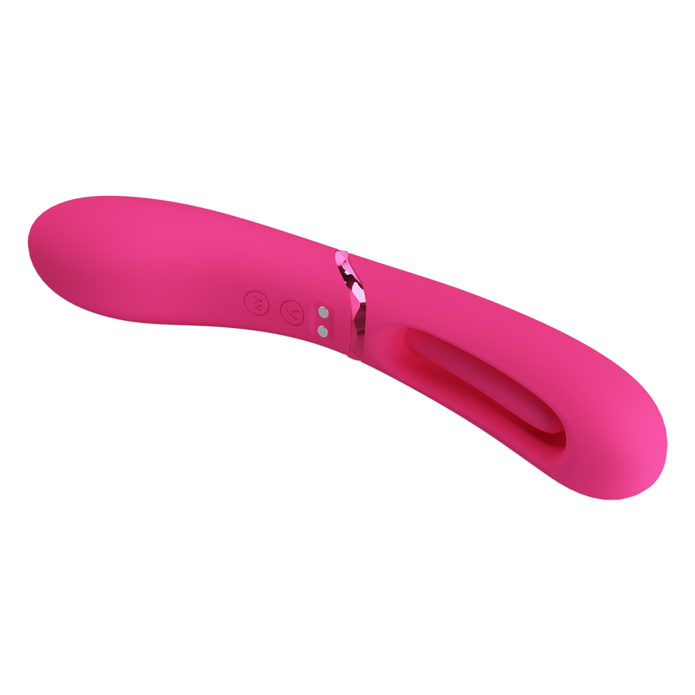 Вібромасажер для стимуляції точки G PRETTY LOVE ROMANCE - Lexie Pink, MC63 Sex Aura Київ - фото 8