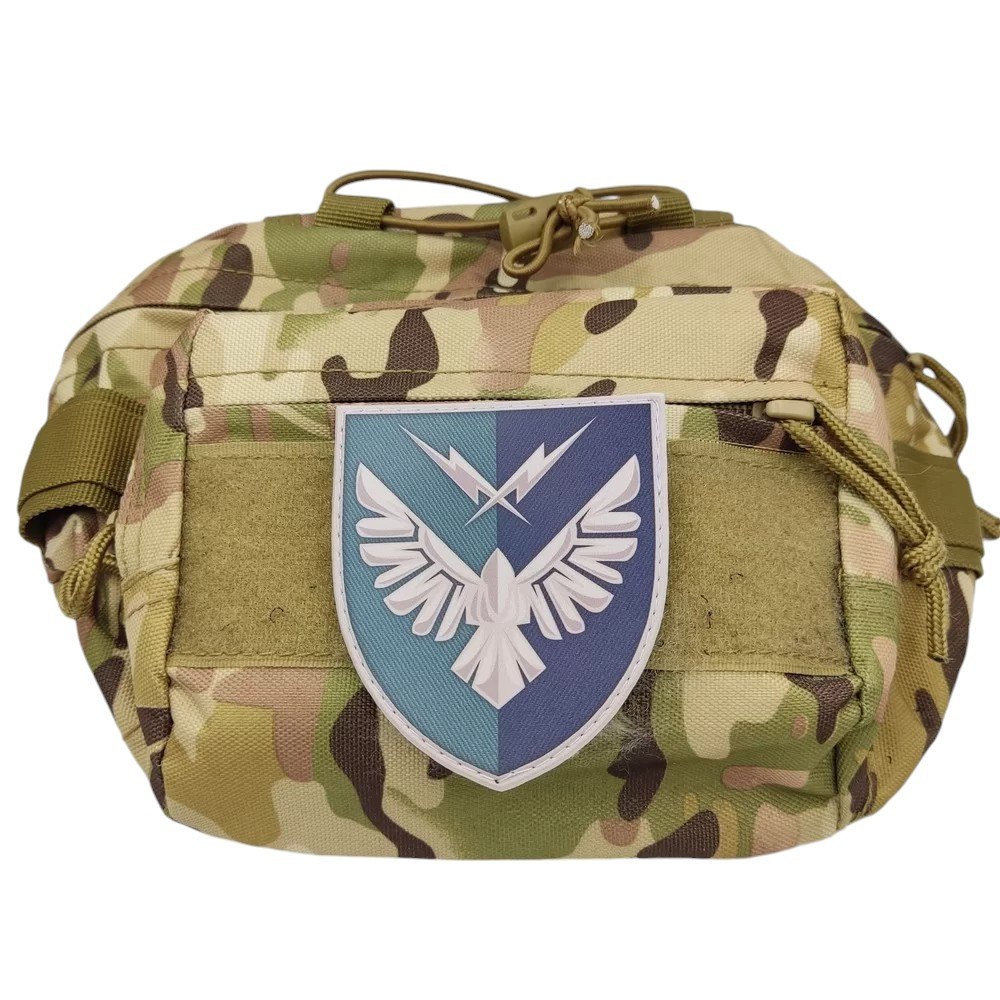 Патч / шеврон ЗСУ 319 окремий інформаційно-телекомунікаційний вузол зв'язку Запоріжжя - фото 3