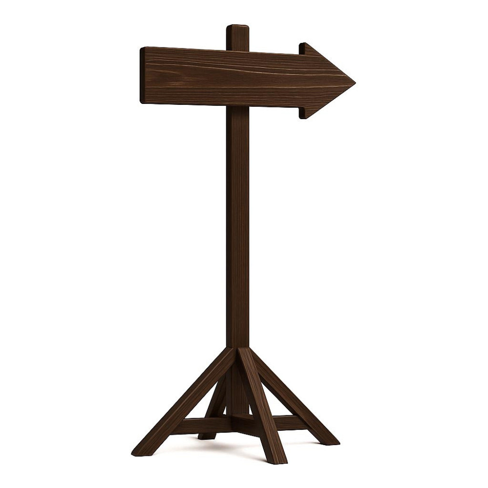 Підлогова стрілка-покажчик "Мелао" капучино Миколаїв - фото 1