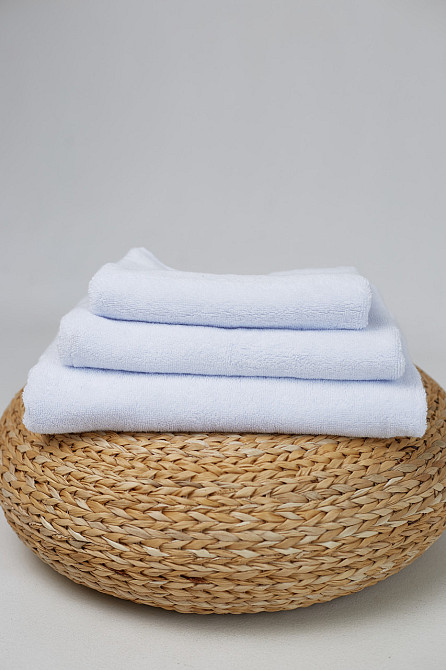 Рушник банний Ideal Textile махровий білий 70х140 см 500 г/м2 (56860367) Чернівці - фото 3