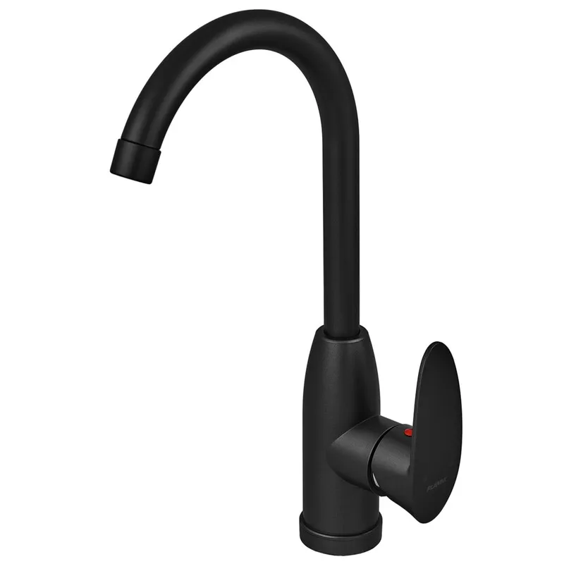 Змішувач для кухні Plamix Cezar-011-B SET Matte black    ( PM0668 ) 30899 Харьков - изображение 1