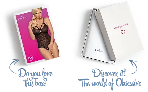 Мереживне боді з доступом 818-TED-1 teddy S/M, чорне Львів - фото 8