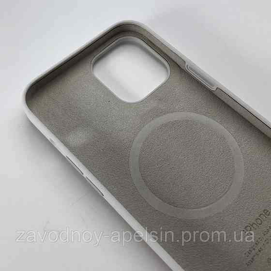 IPhone 12 Pro Max Чохол Silicone Case + MagSafe (white) Одеса