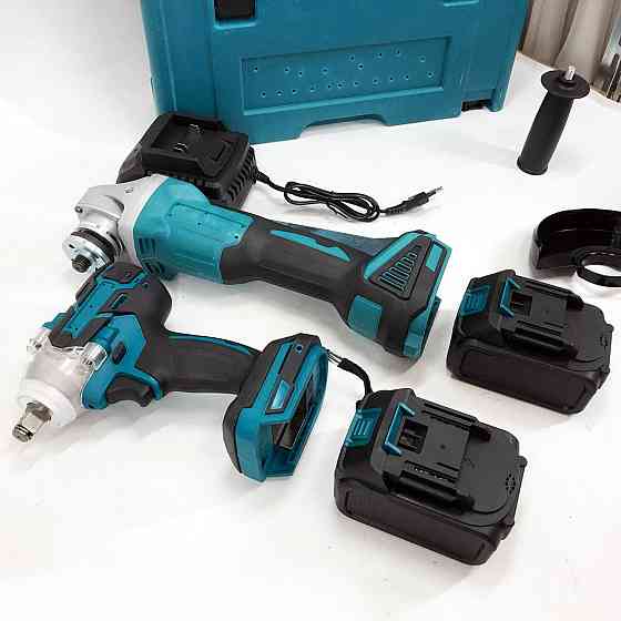 Набір 2 в 1 шуруповерт + гайковерт в валізі FO-626 2 акумулятори Київ