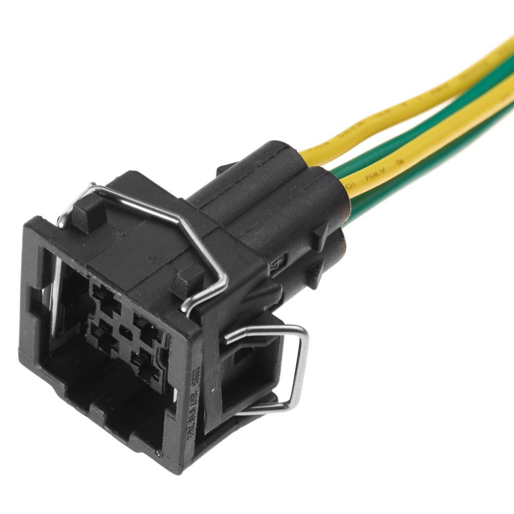 Разъем коннектор с проводом, 4-кон., металл, 357919754, 444524-1, VAG, TE Audi, Bugatti, Porsche, Seat 47748 Киев - изображение 1