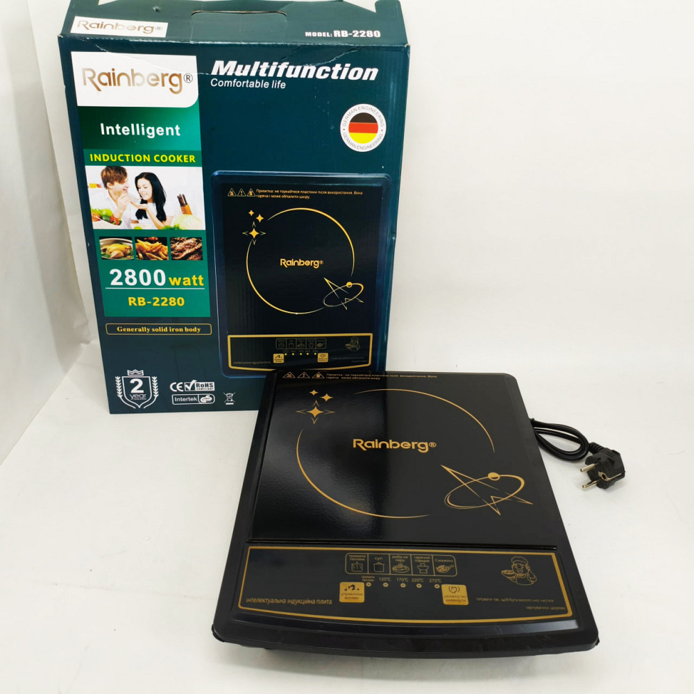 Плита електрична настільна професійна, Надійна кухонна плита, Міні-плита для дому UB-45 Львів - фото 7