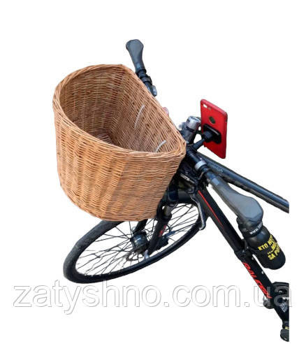 Велосипедная корзина из лозы на руль Киев - изображение 1