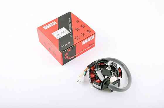 Статор генератора Ямаха VINO 125, CYGNUS 125 5NW (6+1 катушек, 5 проводов) Мукачево