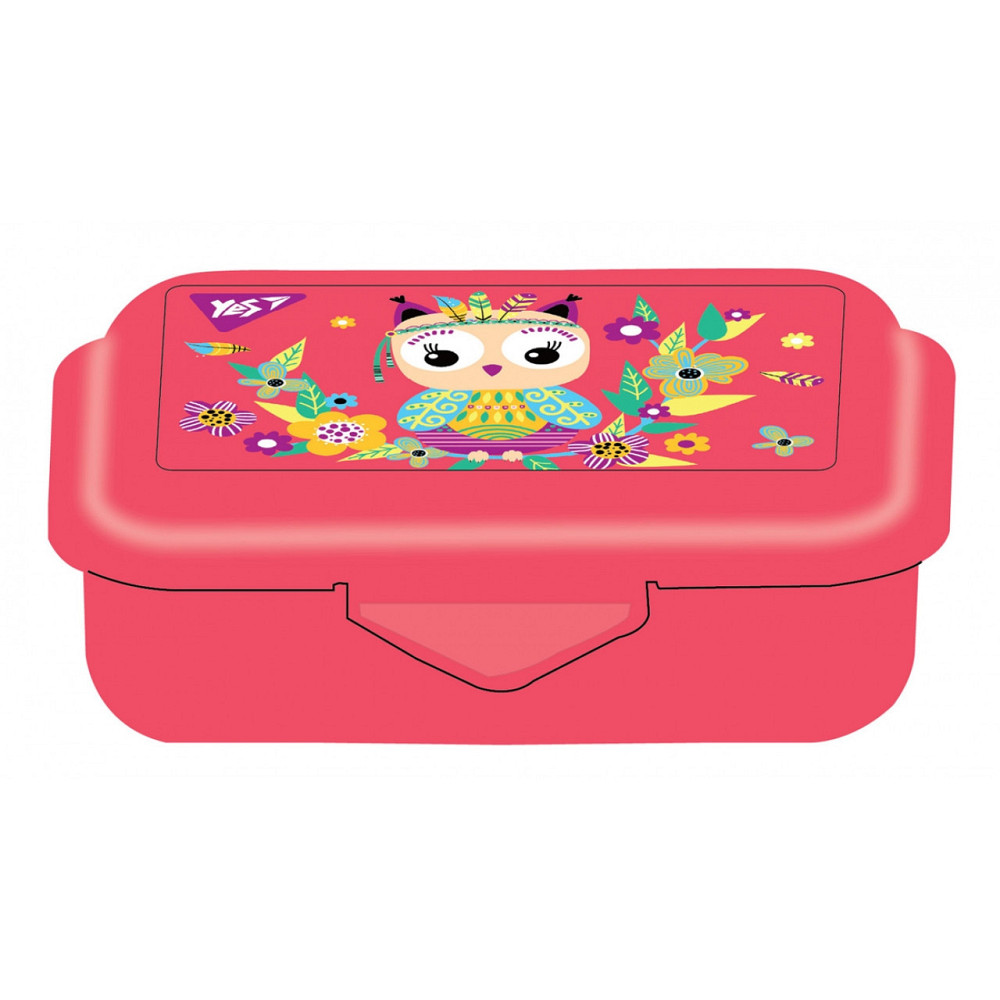 Ланчбокс "Yes" 280мл 706863 Owl, шт Київ - фото 1