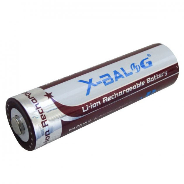 Литиевый аккумулятор 18650 X-Balog 8800mAh 4.2V Li-ion литиевая аккумуляторная батарейка для фонариков VB-23 Киев - изображение 3