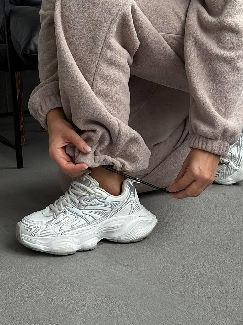 Женский теплый повседневный комбинезон двусторонний полар флис Одесса - изображение 5