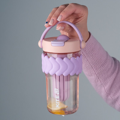 Бутылка для воды Kite 700 мл лілово-рожевий (K25-1230-2) Винница - изображение 8