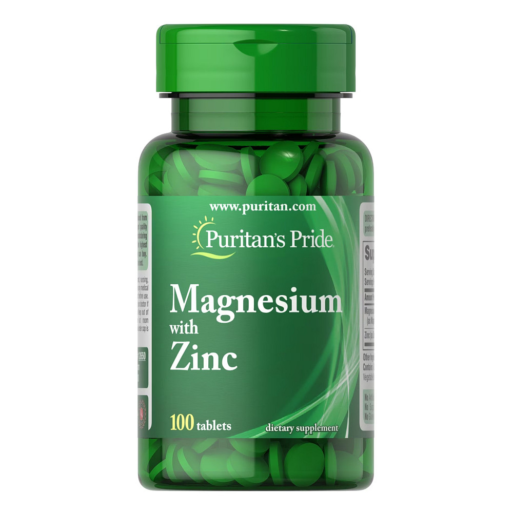 Magnesium with Zinc - 100 tabs Луцьк - фото 1