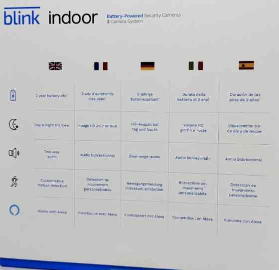 Blink Indoor бездротова HD-камера відеоспостереження . Київ