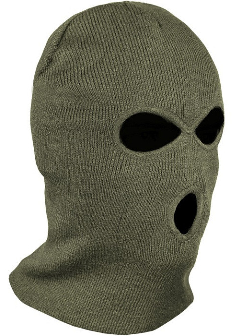 Універсальна Тактична Балаклава зимова з 3 отворами Mil-Tec від Sturm (12114001) Olive Нововолинськ - фото 4