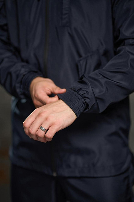 Чоловіча куртка softshell Easy софтшелл Куртка демісезонна з капюшоном осінь весна синя Одеса - фото 7