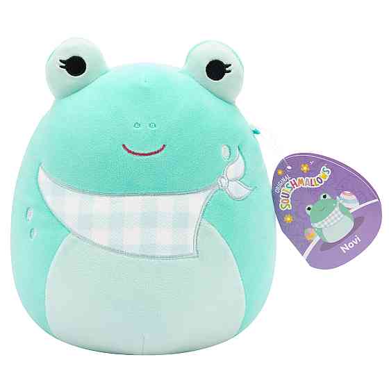 М'яка іграшка Squishmallows - Жабка Нові (19 cm) Днепр