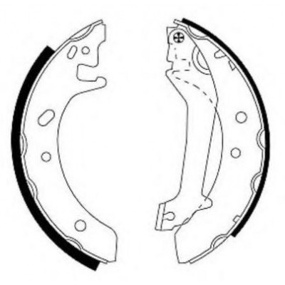 Тормозные колодки Bosch 0 986 487 832 Винница - изображение 1