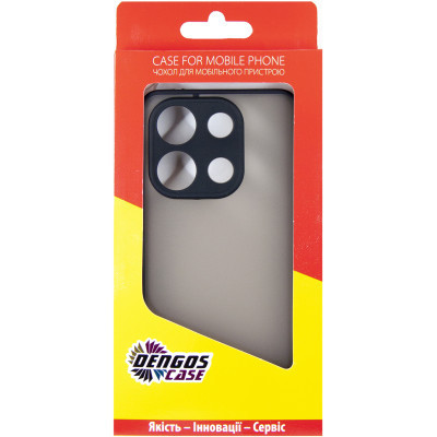 Чохол до мобільного телефона Dengos Matte Xiaomi Redmi Note 13 4G (black) (DG-TPU-MATT-140) Вінниця - фото 5