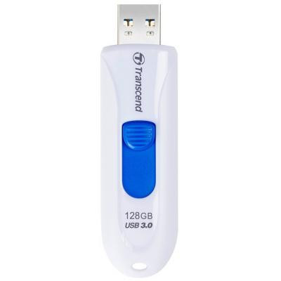 USB флеш накопитель Transcend 128GB JetFlash 790 White USB 3.0 (TS128GJF790W) Винница - изображение 2