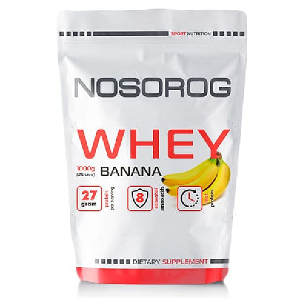 Протеїн Whey 1кг Nosorog Nutrition (Банан) Луцьк - фото 1